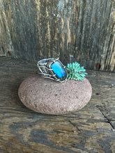 Load image into Gallery viewer, Luna Ring - Organic Prong Set Labradorite
